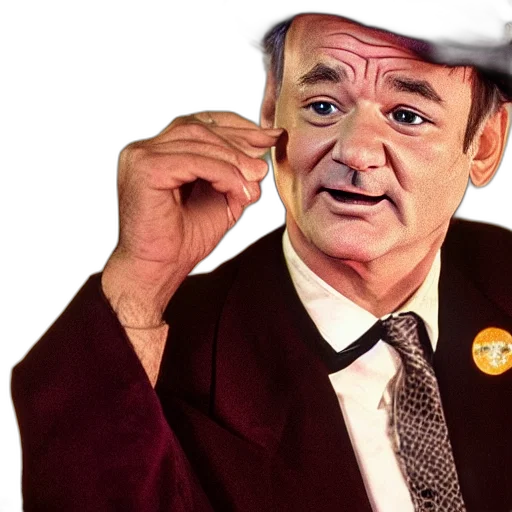 hat, creature, face, animal, cartoon, bill, murray, movie transparent PNG cut-out