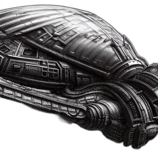 weapon, car, hat, crown, concept art, photorealistic, outer space, giant transparent PNG cut-out