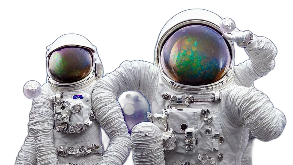 robot, mask, concept art, outer space transparent PNG cut-out