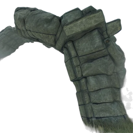 weapon, sword, staff, jacket transparent PNG cut-out