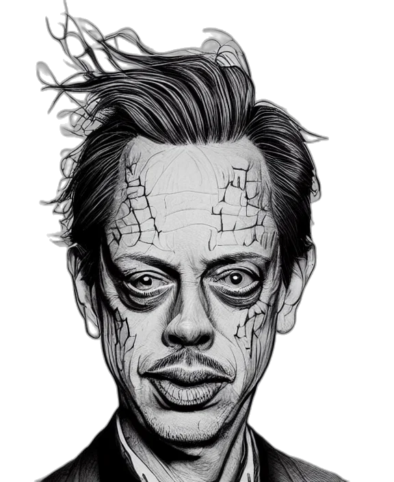 face, mask, comic book art, cartoon, concept art, photorealistic, highly, detailed transparent PNG cut-out