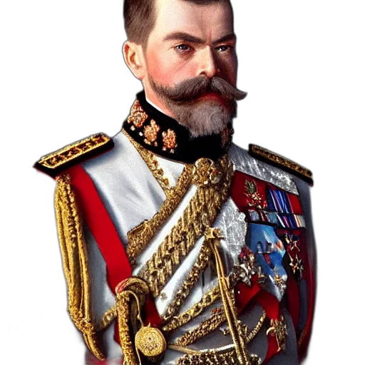 crown, staff, face, jacket, photorealistic, concept art, oil painting, 3d render transparent PNG cut-out