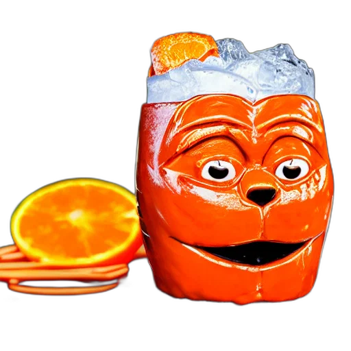 mask, face, food, crown, 3d render, photorealistic, concept art, closeup transparent PNG cut-out