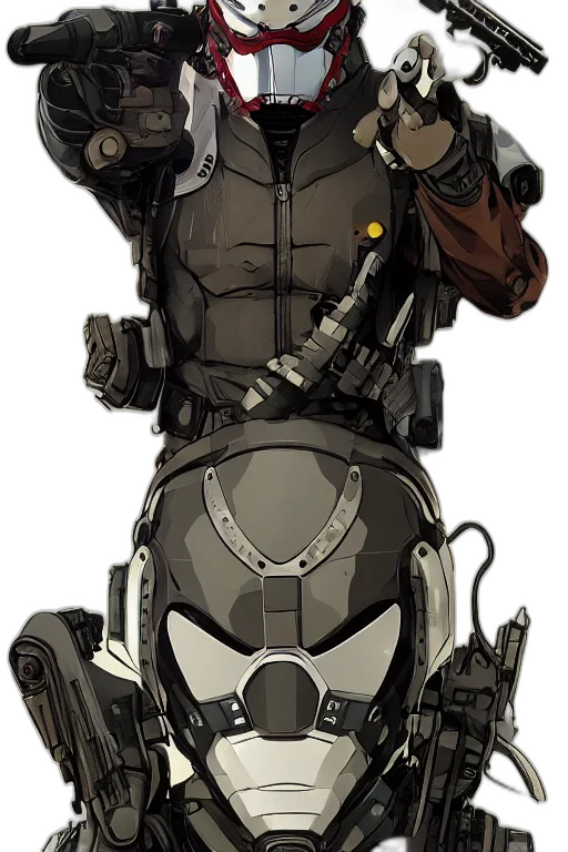 robot, weapon, concept art, comic book art transparent PNG cut-out