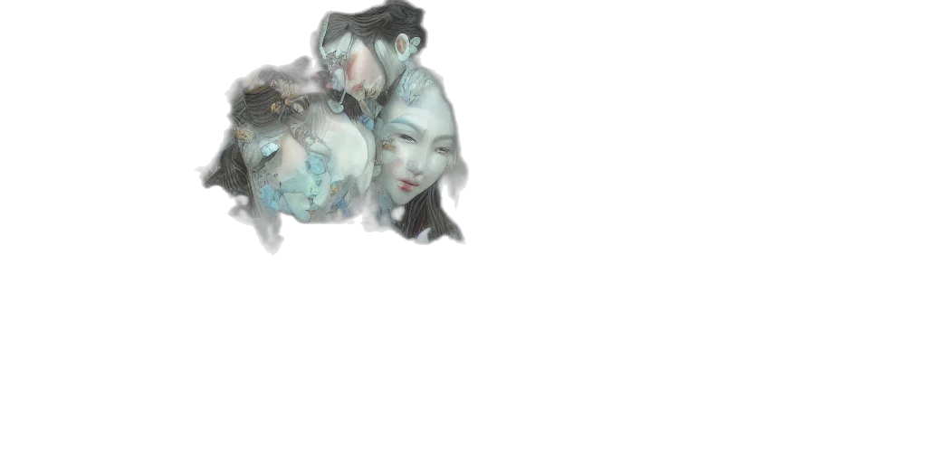mask, dragon, creature, face, 3d render, vaporwave, photorealistic, concept art transparent PNG cut-out