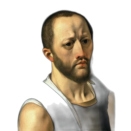 face, staff, photorealistic, oil painting, fantasy art, concept art, mannerism, painting transparent PNG cut-out