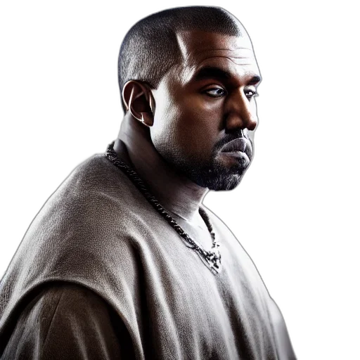 face, jacket, animal, photorealistic, kanye, west, stannis, game transparent PNG cut-out
