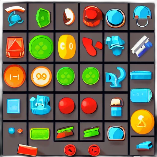concept art, pixel art, 3d render, neon, colorful, dark, blue, asset transparent PNG cut-out