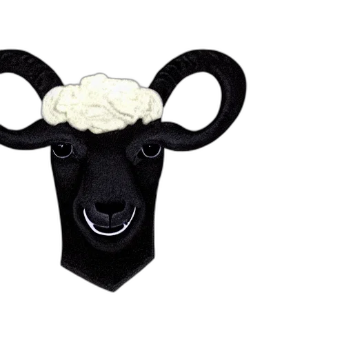 mask, animal, hat, face, 3d render, portrait, gordon, ramsay transparent PNG cut-out
