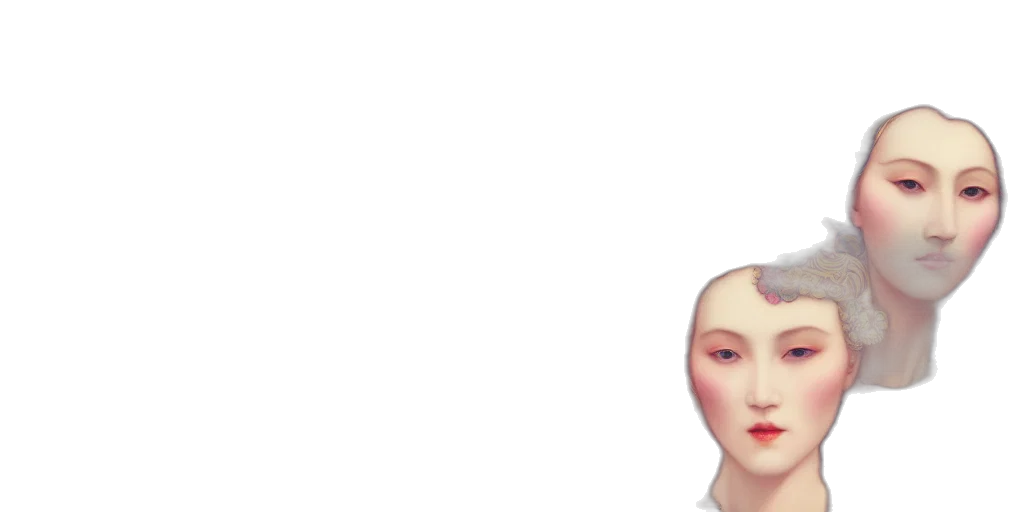 face, mask, crown, robot transparent PNG cut-out