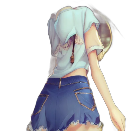 dress, staff, hat, robot transparent PNG cut-out