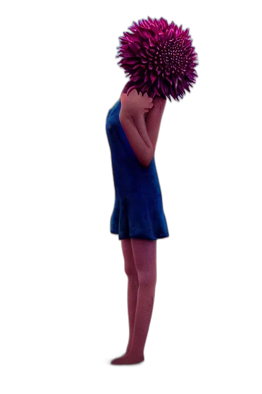 dress, hat, hair, crown, 3d render, concept art, photorealistic, pixel art transparent PNG cut-out