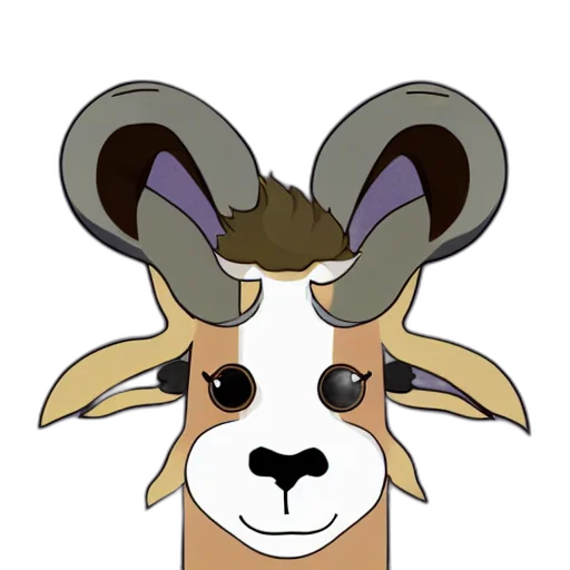 animal, staff, mask, hat, cartoon, concept art, anime, 3d render transparent PNG cut-out