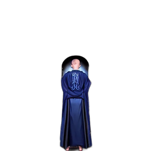 dress, jacket, umbrella, staff transparent PNG cut-out