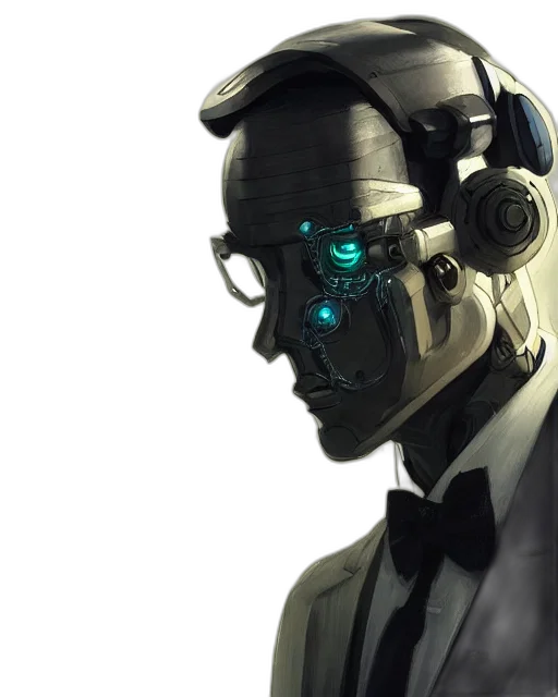 robot, mask, face, cyberpunk, concept art, 3d render, comic book art, rugged transparent PNG cut-out