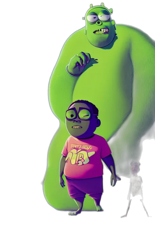 creature, animal, staff, robot transparent PNG cut-out