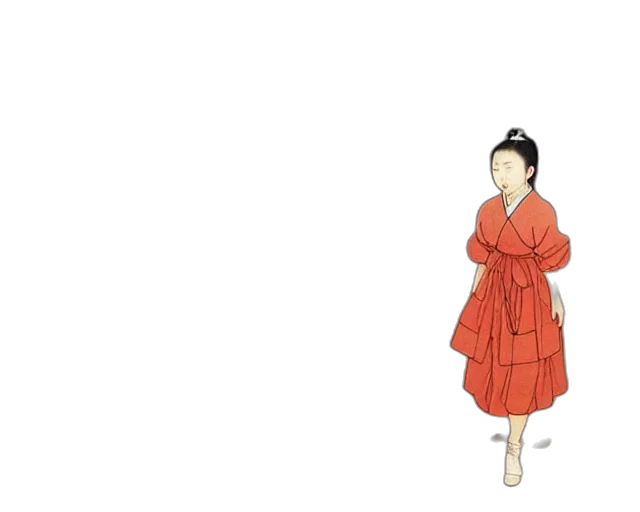dress, concept art, 3d render, cartoon transparent PNG cut-out
