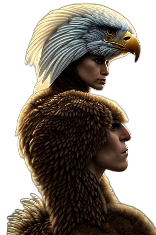 hat, hair, face, crown, concept art, fantasy art, photorealistic, 3d render transparent PNG cut-out