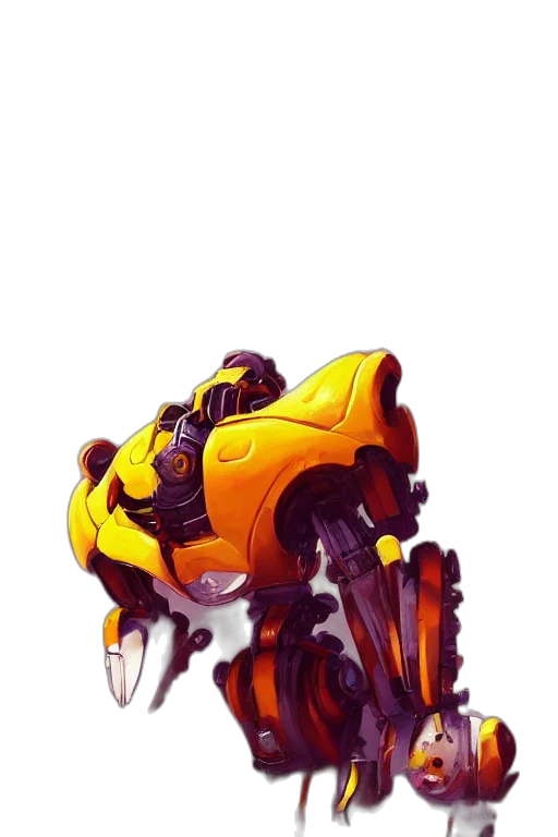 robot, weapon, jacket, car transparent PNG cut-out
