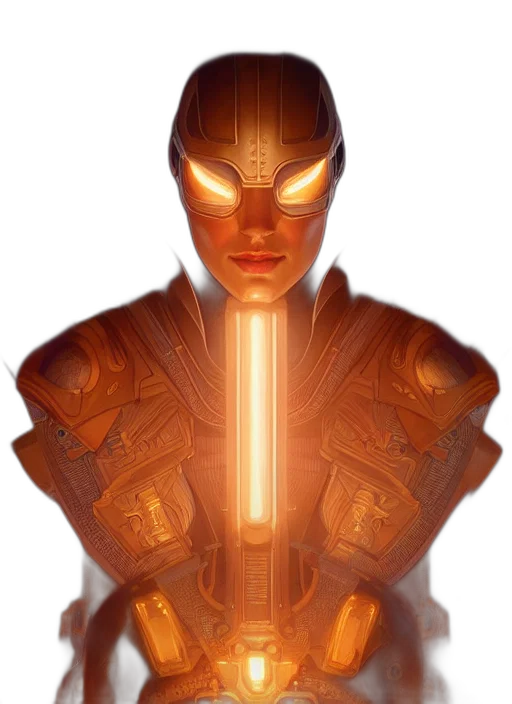 mask, robot, face, concept art transparent PNG cut-out