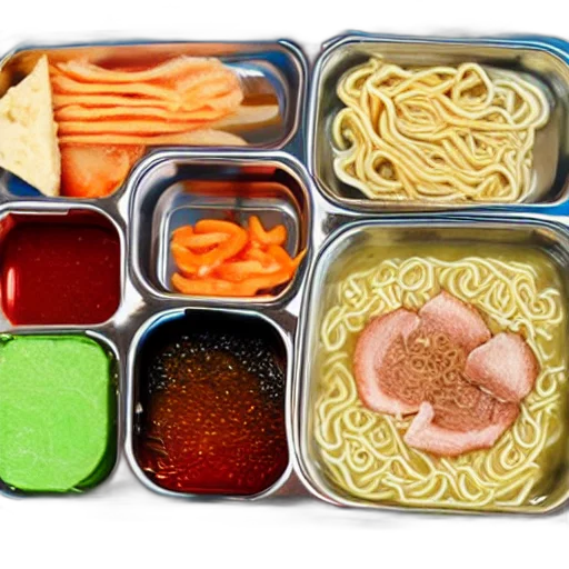 food, colorful, neon, school, lunch, ramen transparent PNG cut-out