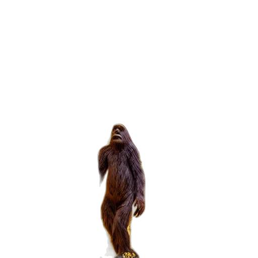 animal, creature, staff, hair, 3d render, concept art, photorealistic, pixel art transparent PNG cut-out
