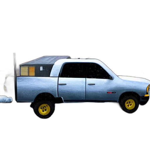 car, weapon, animal, 3d render transparent PNG cut-out