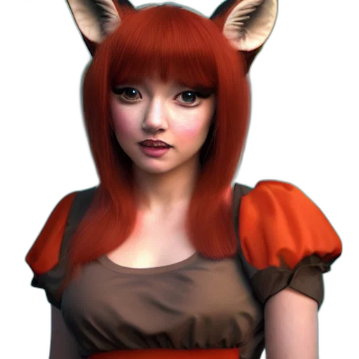 staff, face, animal, mask, 3d render, fantasy art, concept art, photorealistic transparent PNG cut-out
