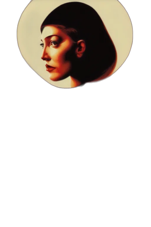 face, staff, jewelry, hat, photorealistic, oil painting, fantasy art, cartoon transparent PNG cut-out