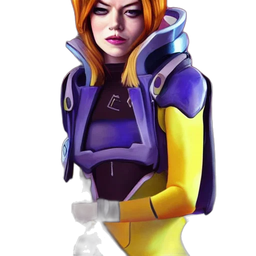 jacket, staff, robot, face transparent PNG cut-out