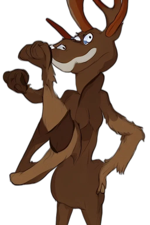 staff, animal, creature, cartoon transparent PNG cut-out