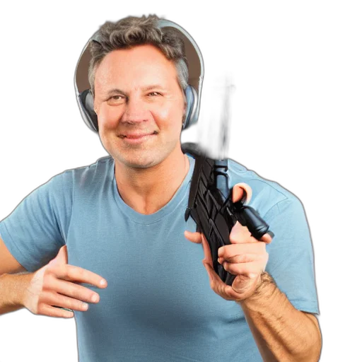 weapon, staff, hair, face, 3d render, photorealistic, concept art, default transparent PNG cut-out