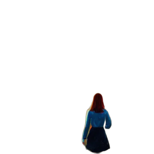 dress, staff, hair, jacket, 3d render, concept art, pixel art, comic book art transparent PNG cut-out