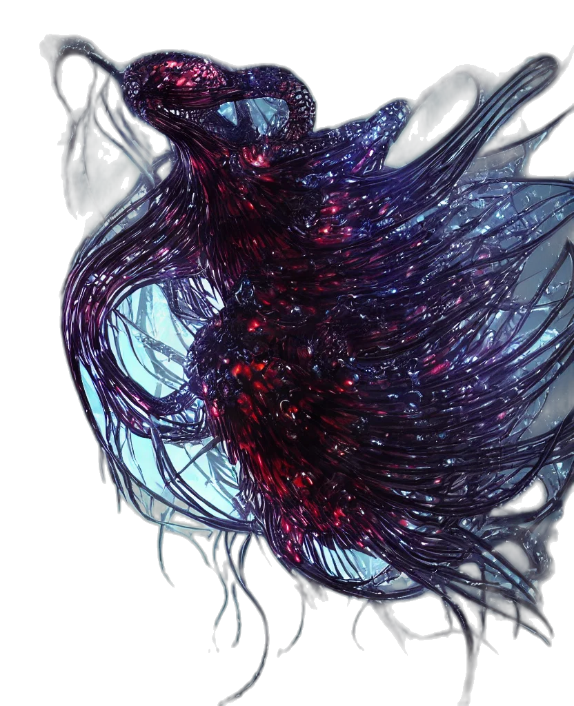 hair, dragon, crown, dress transparent PNG cut-out