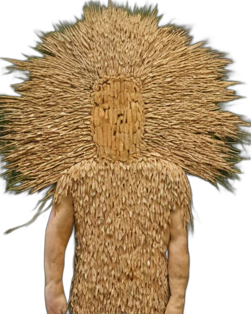 hair, mask, creature, hat, 3d render, concept art, photorealistic, pixel art transparent PNG cut-out
