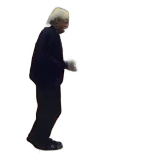staff, robot, creature, jacket transparent PNG cut-out