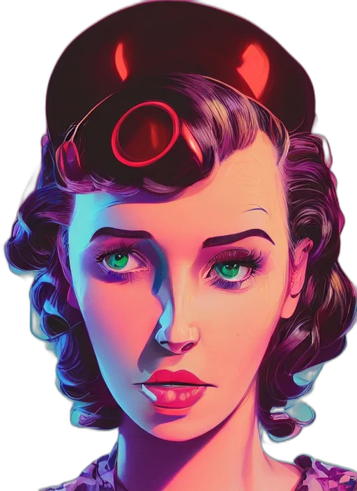 face, robot, hat, crown transparent PNG cut-out