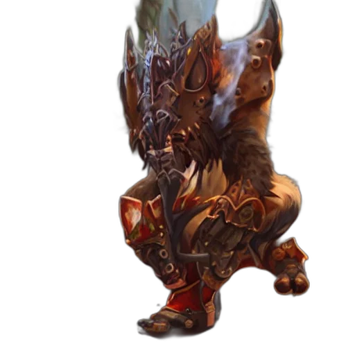 dragon, creature, staff, animal transparent PNG cut-out