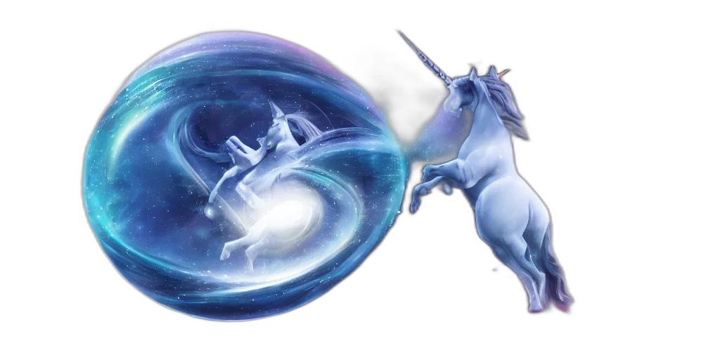 dragon, fantasy art, concept art, 3d render, photorealistic, spherical, unicorn, deep transparent PNG cut-out