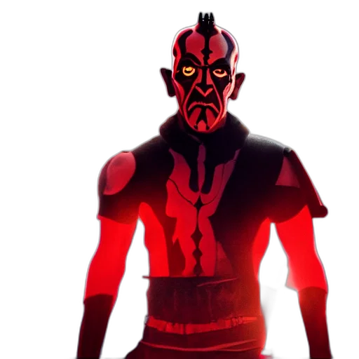 mask, concept art, comic book art, 3d render transparent PNG cut-out
