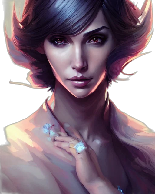 face, jewelry, crown, fantasy art, photorealistic, concept art, comic book art, pastel transparent PNG cut-out