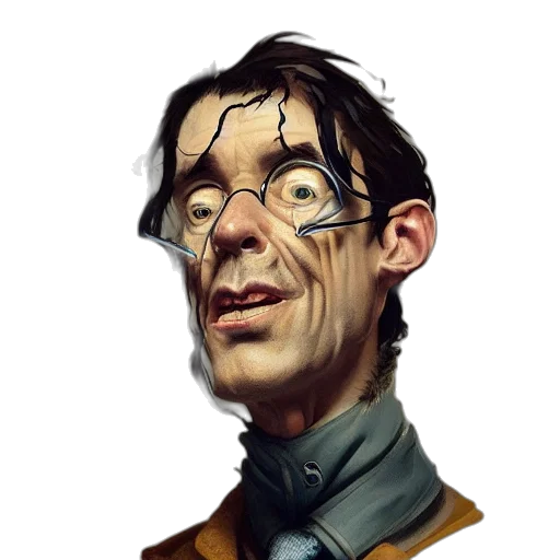 face, staff, mask, robot, concept art, photorealistic, comic book art, fantasy art transparent PNG cut-out