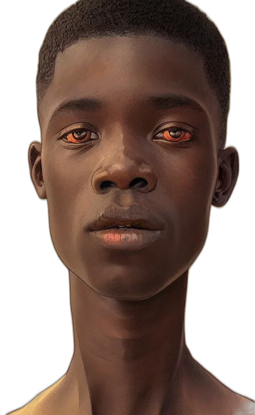 face, mask, robot, creature, photorealistic, concept art, 3d render, fantasy art transparent PNG cut-out