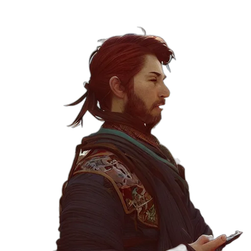 staff, jacket, sword, dragon transparent PNG cut-out