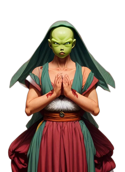 mask, face, creature, staff, concept art, fantasy art, 3d render, photorealistic transparent PNG cut-out