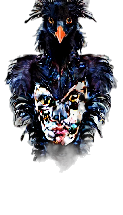 mask, face, creature, animal, fantasy art, concept art, comic book art, pixel art transparent PNG cut-out