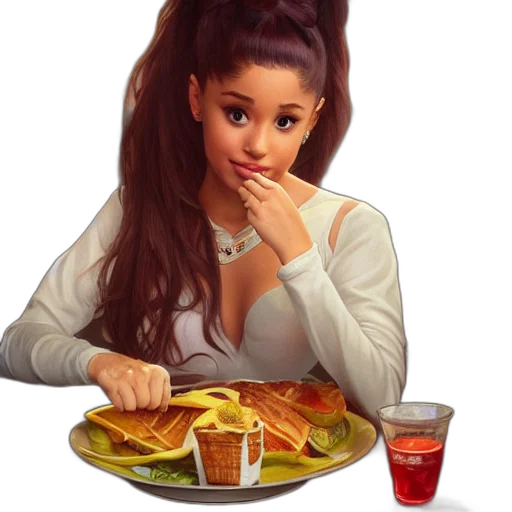 food, photorealistic, concept art, cartoon transparent PNG cut-out