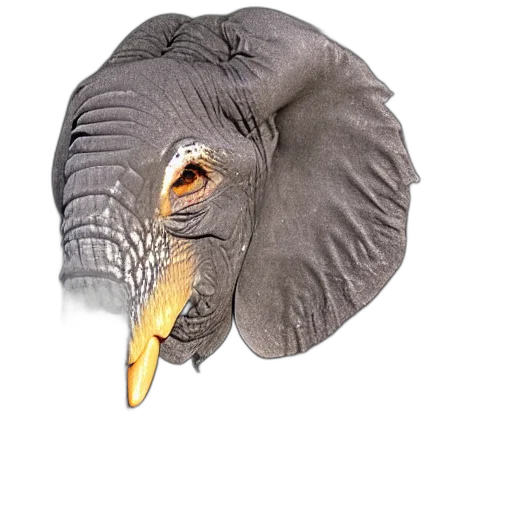 mask, animal, hat, creature, photorealistic, 3d render, concept art, elepheagle transparent PNG cut-out