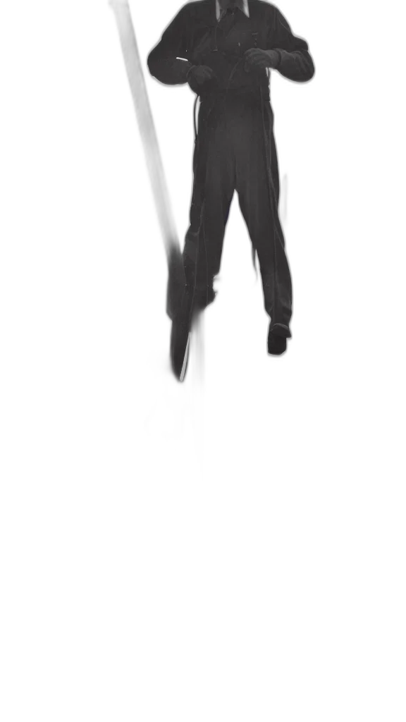 staff, sword, weapon, jacket, concept art, 3d render, cartoon, photorealistic transparent PNG cut-out