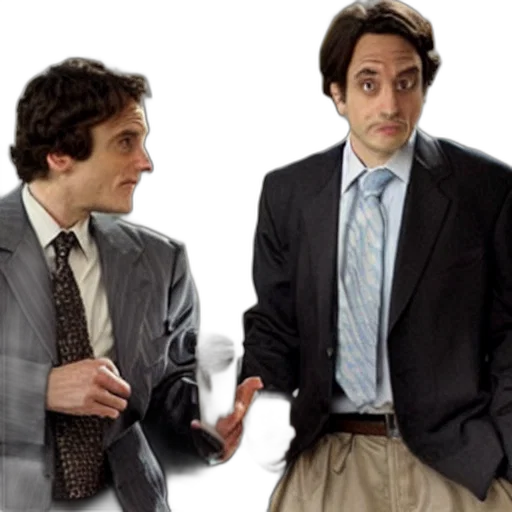 jacket, city street, film, still, yes, man transparent PNG cut-out